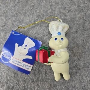 New Kurt S. Adler Pillsbury Dough Boy Christmas Ornament 2009